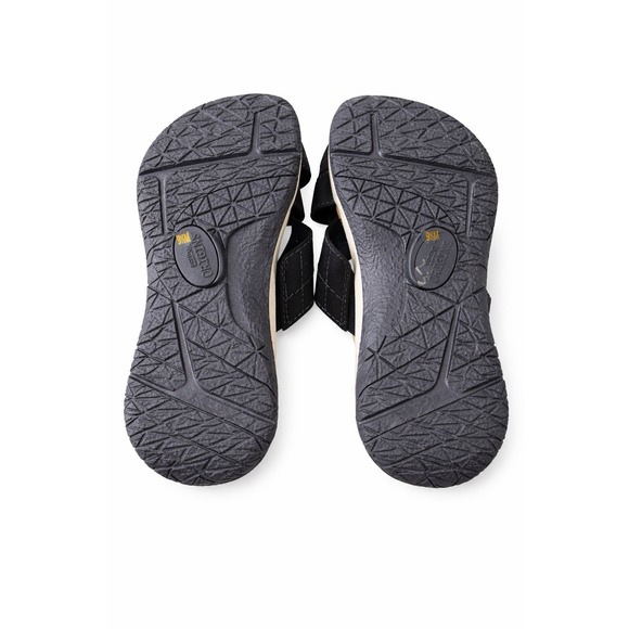 Earth Origins Savory Shantel Slide Sandal Blue Suede Adjustable SlipOn Women 9.5 - Picture 4 of 4